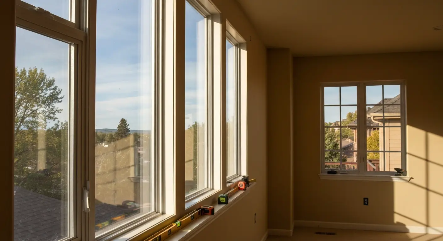 Window expansion and remodel project