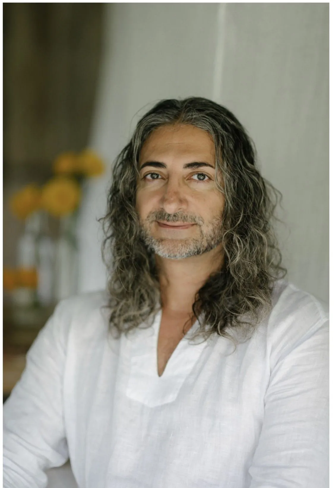 Photo of Shervin Boloorian, award-winning vocalist and peace advocate, known for his soulful music and humanitarian message.