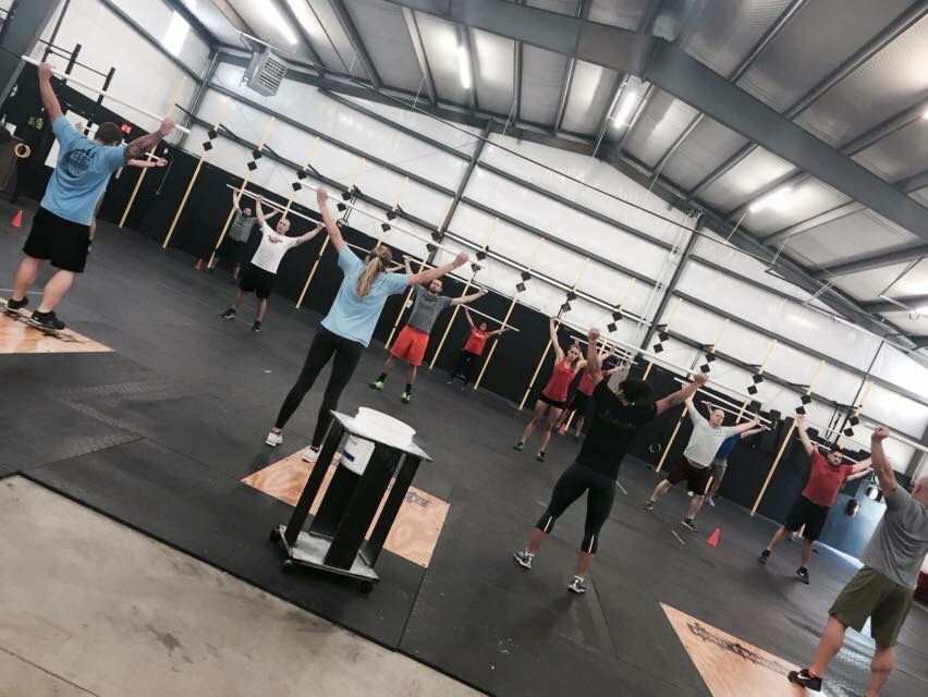 Jomo CrossFit class at Joplin Strength and Fitness