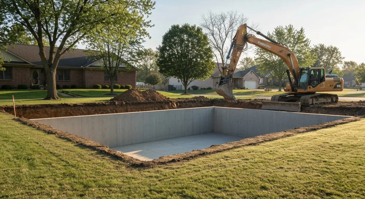 Site excavation work
