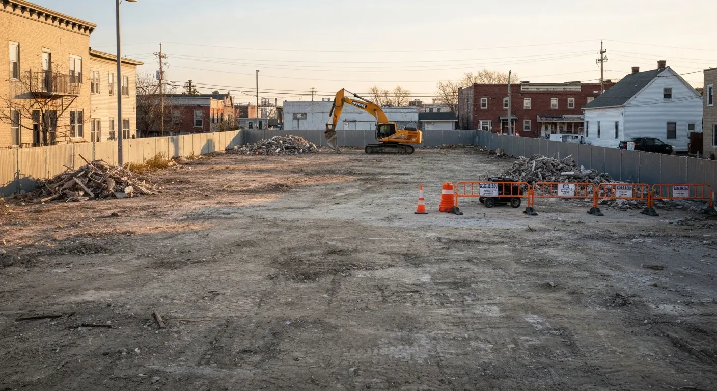Controlled demolition operation