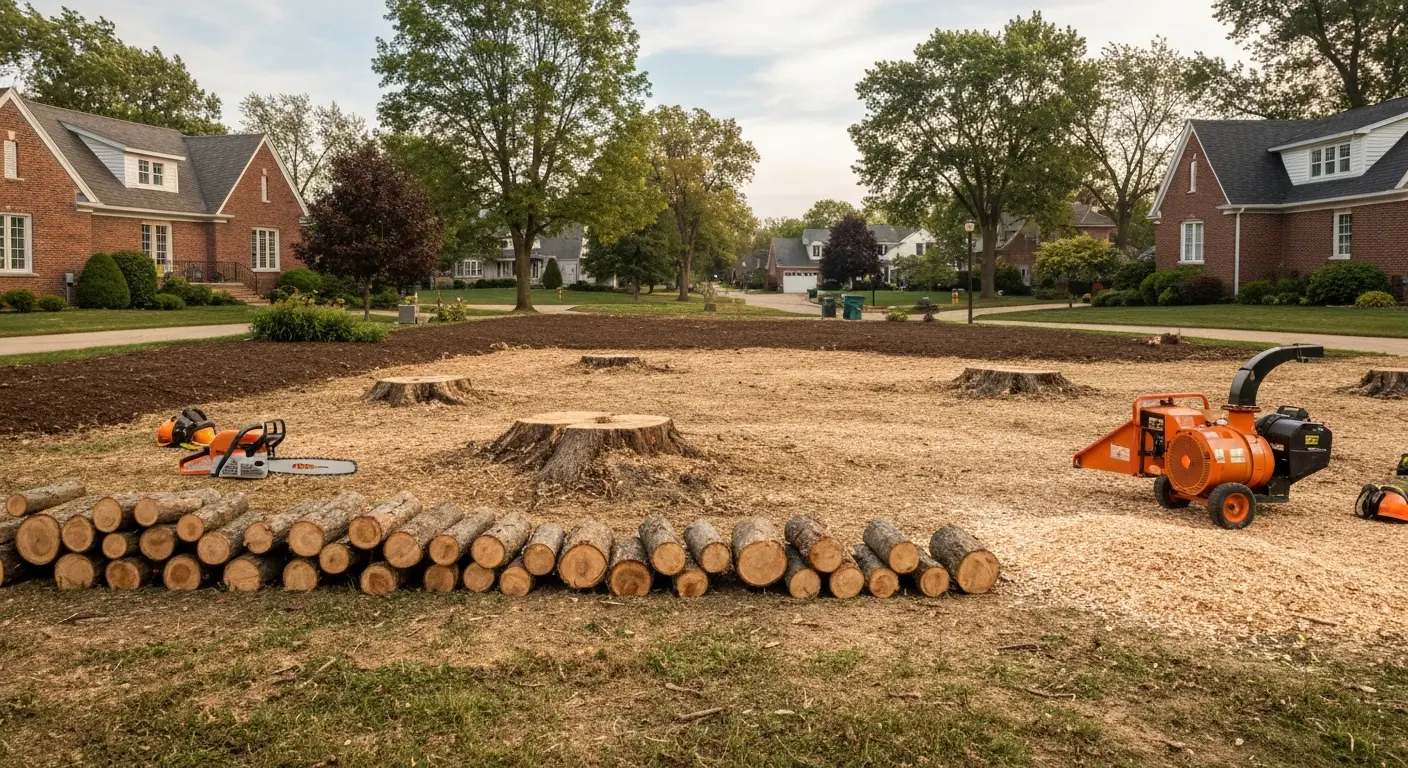 Tree removal project