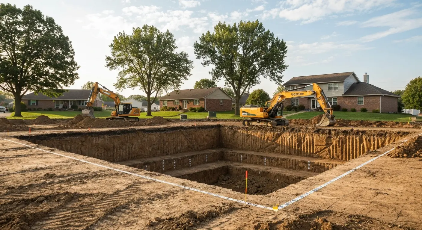 Site excavation project