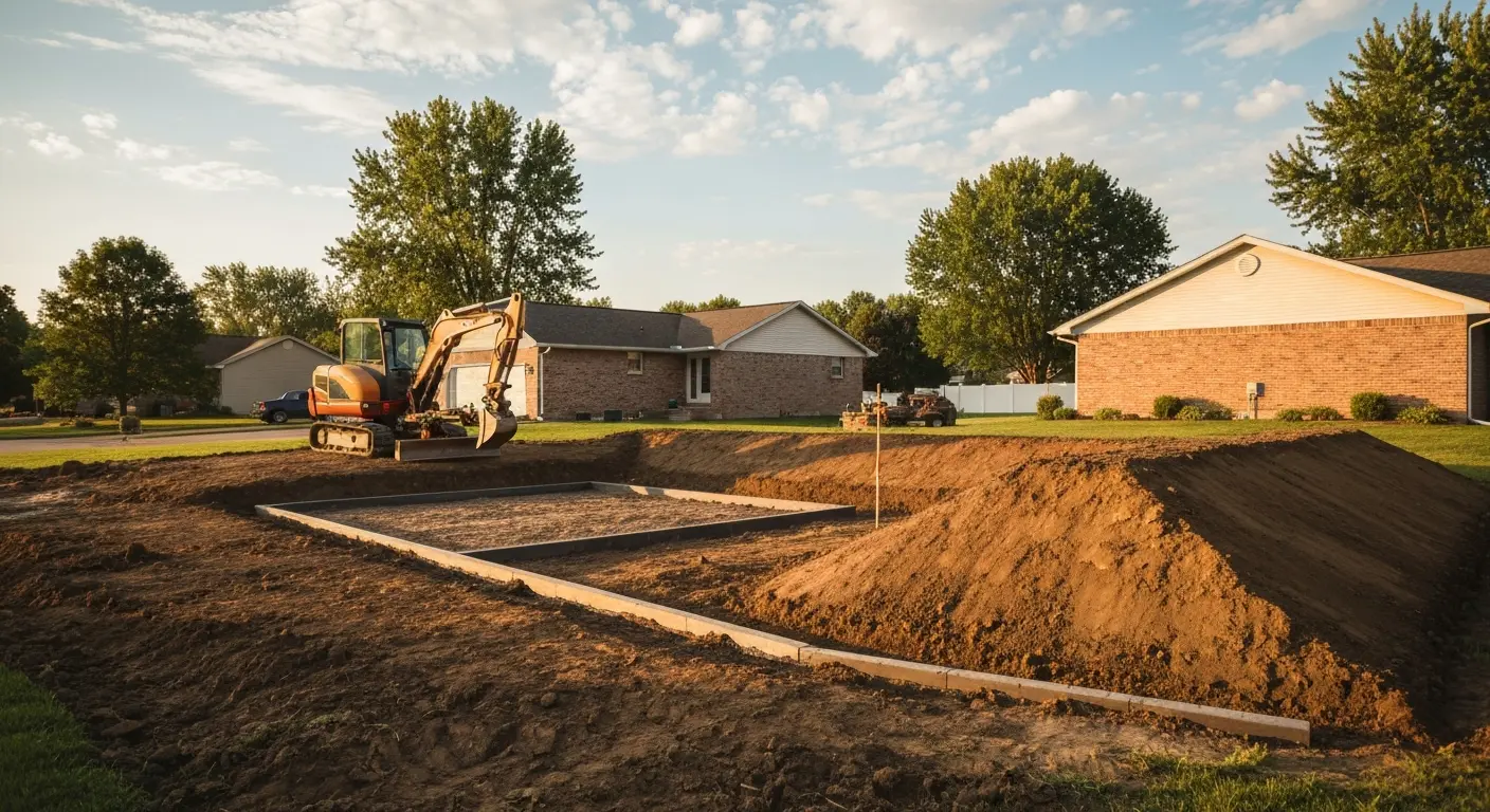 Site grading project