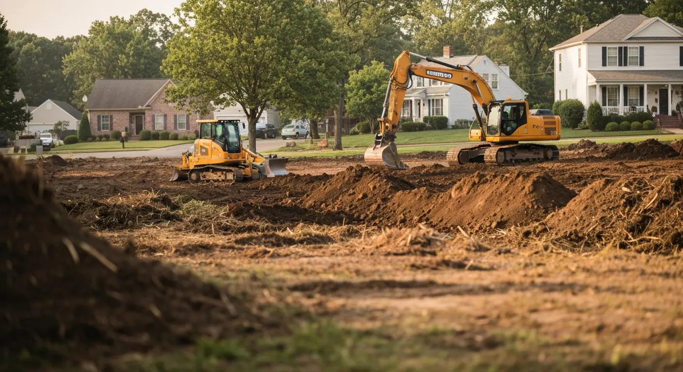 Site excavation project