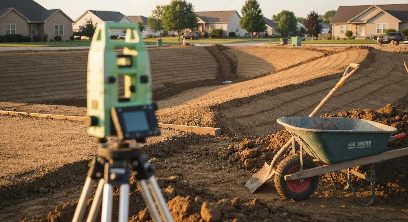 Grading and site preparation