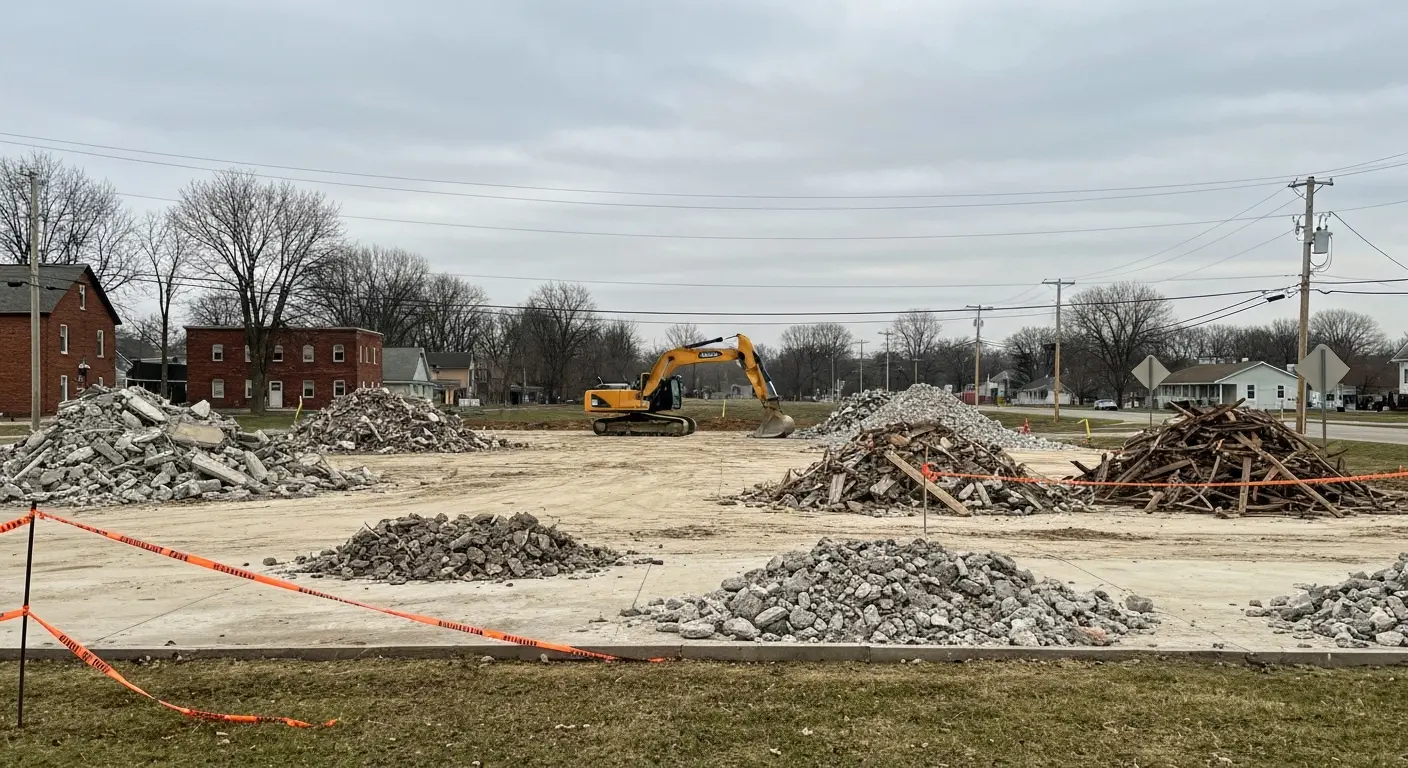Building demolition and debris removal Oxford MI