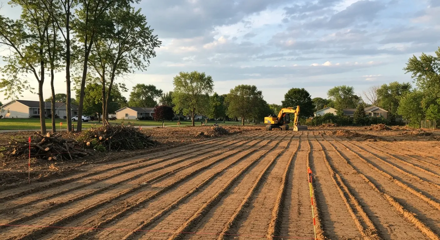 Land clearing and site prep
