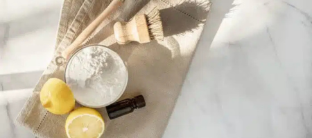 baking soda and essential oils