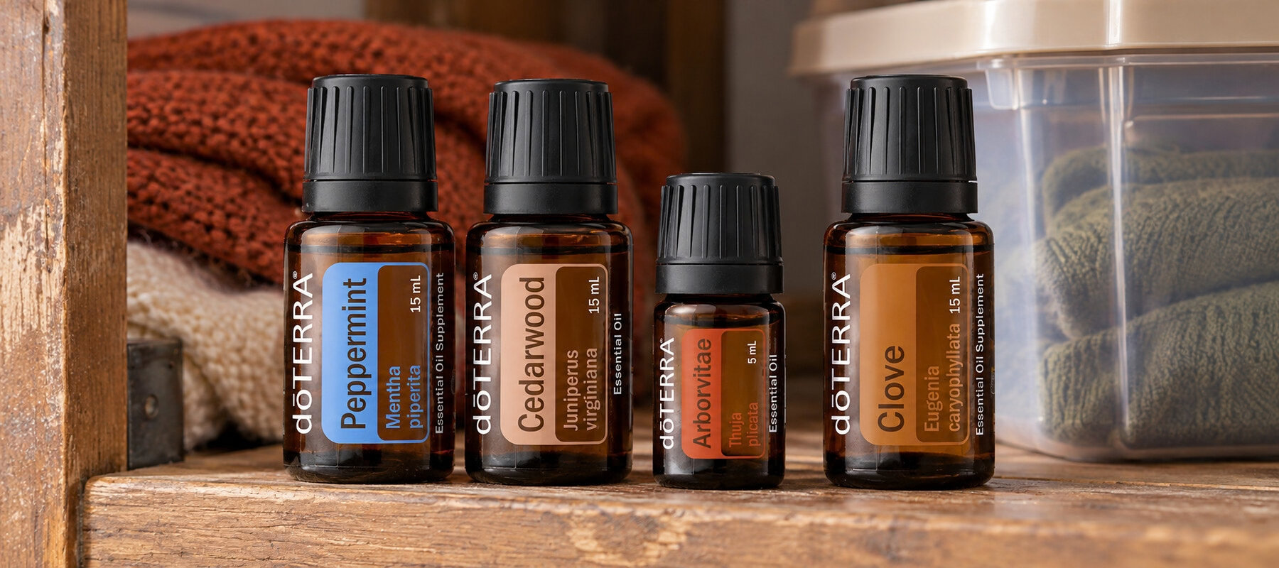 Four doTERRA Oils for fall pest prevention