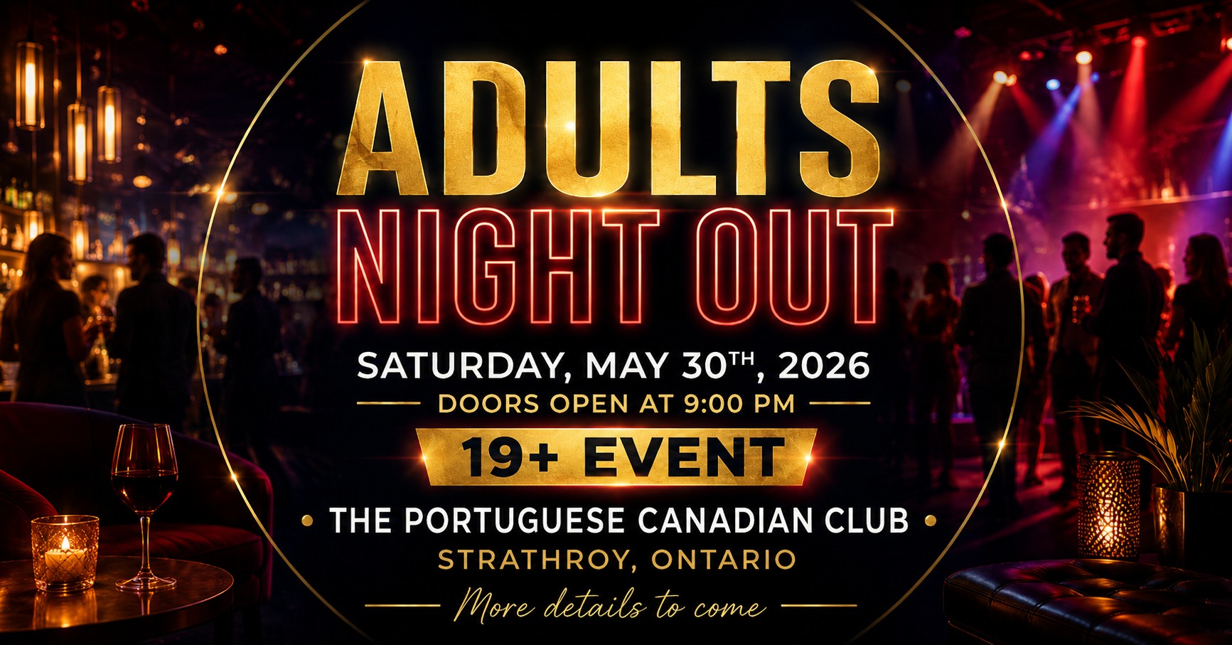Adults Night Out - 19+ Event