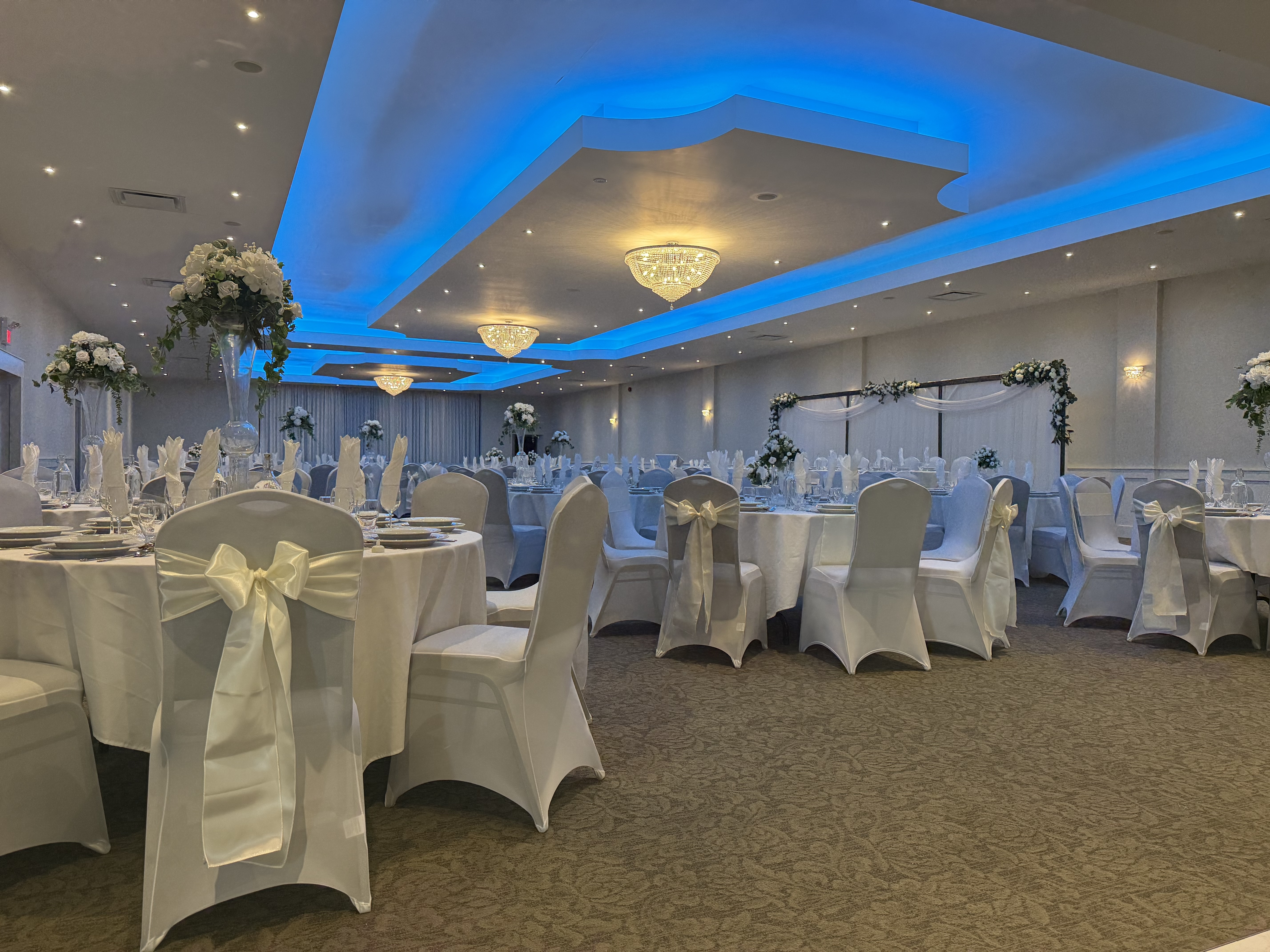 Elegant event setup