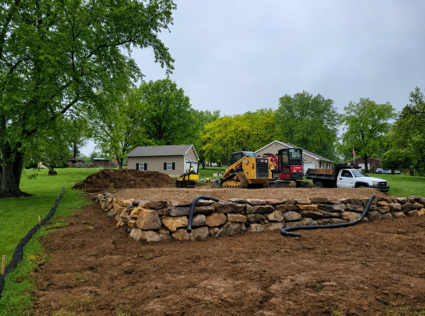 Residential roofing project
