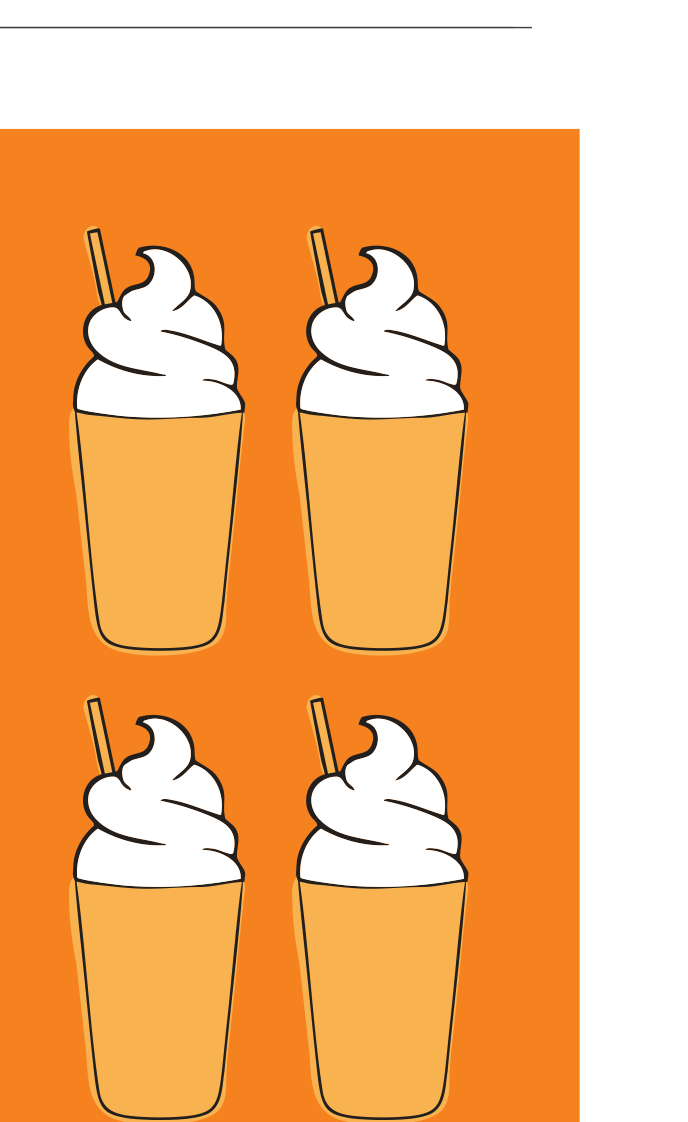 Dole whip illustration