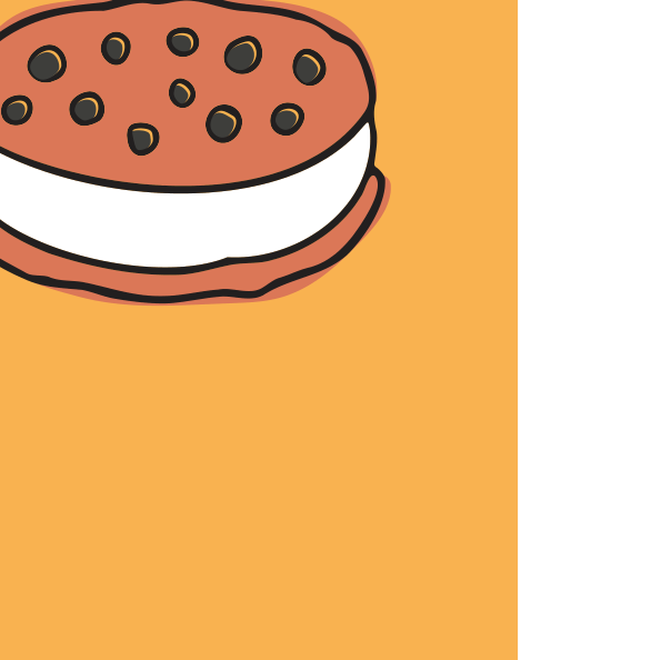 Big cookie sandwich