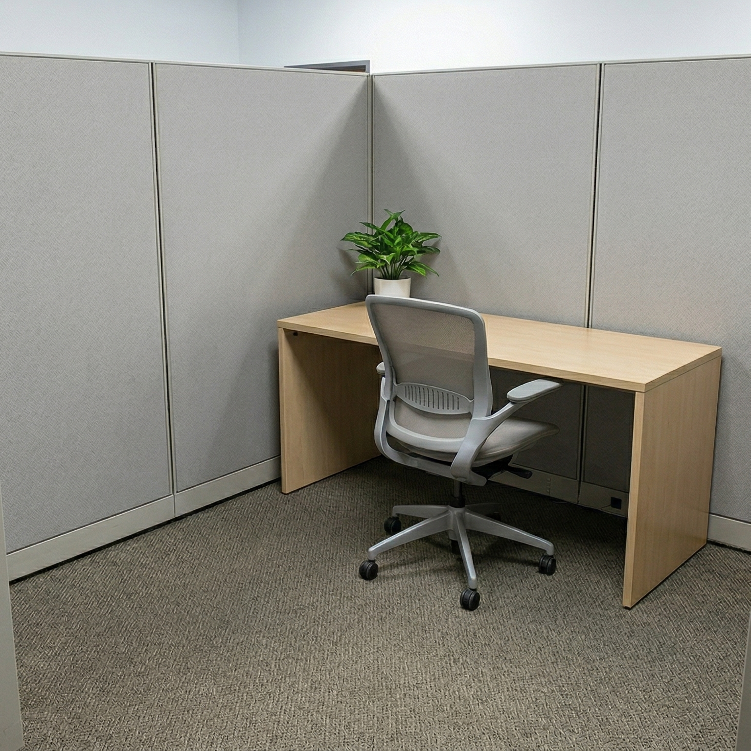 Clean and empty office space
