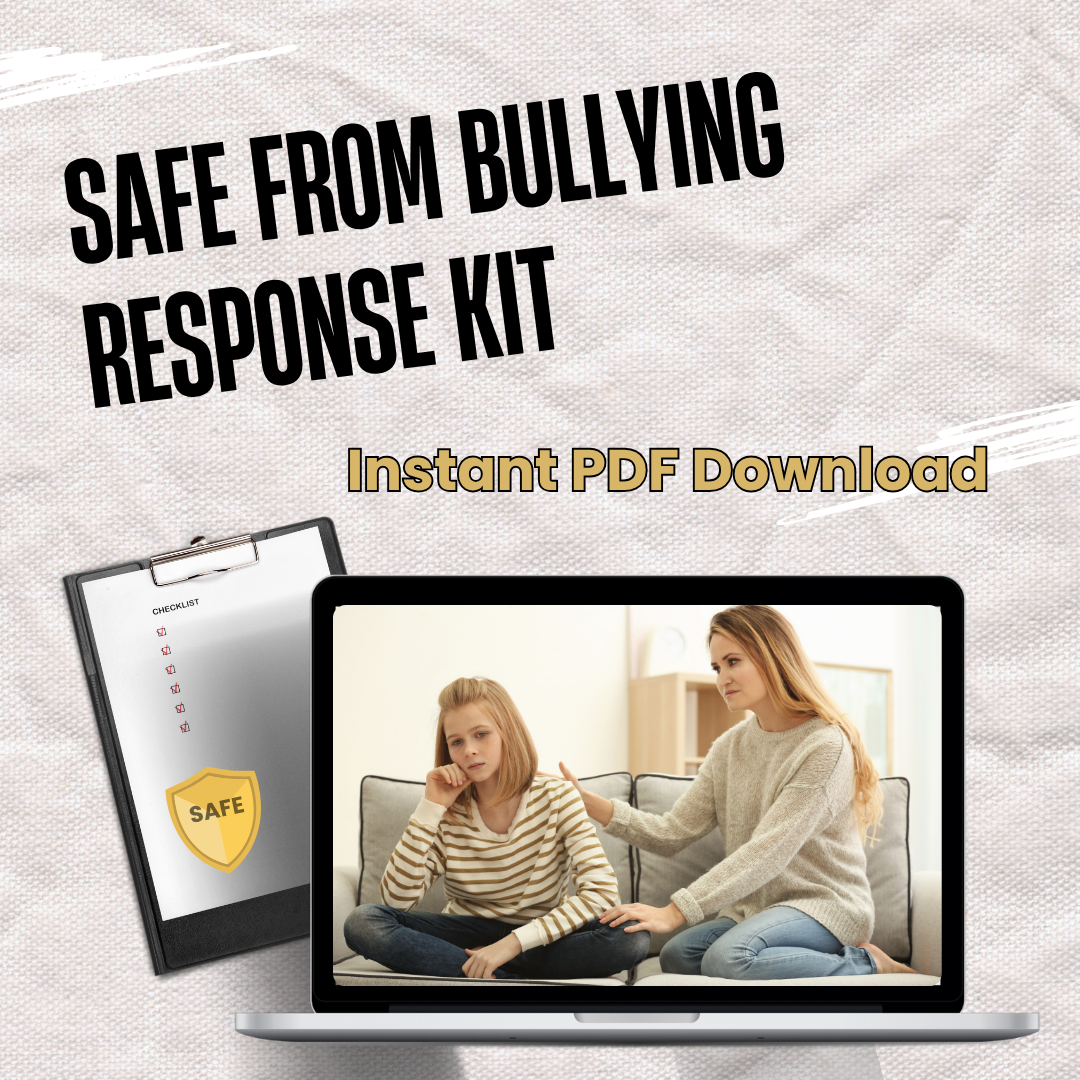 SAFE From Bullying Response Kit — Instant PDF Download product image
