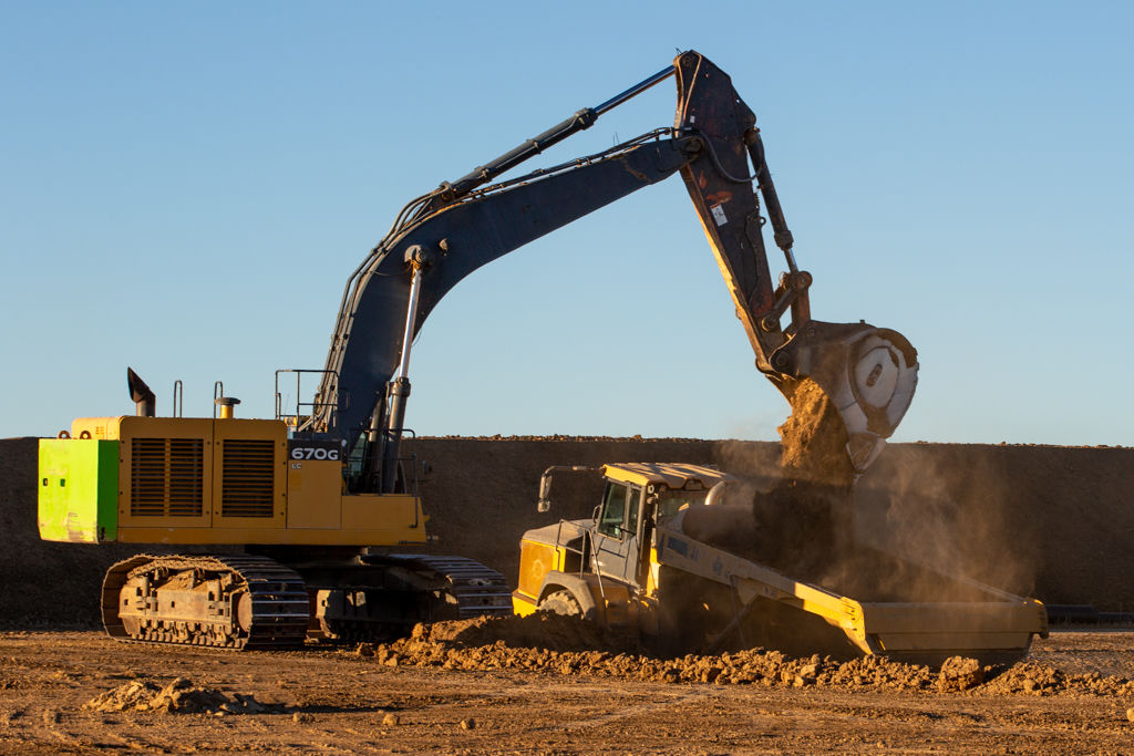 M and M Excavation commercial photography Northern Colorado Carol Dunnigan Photography