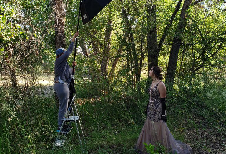 Carols Crew senior rep team patriotic styled shoot ault colorado