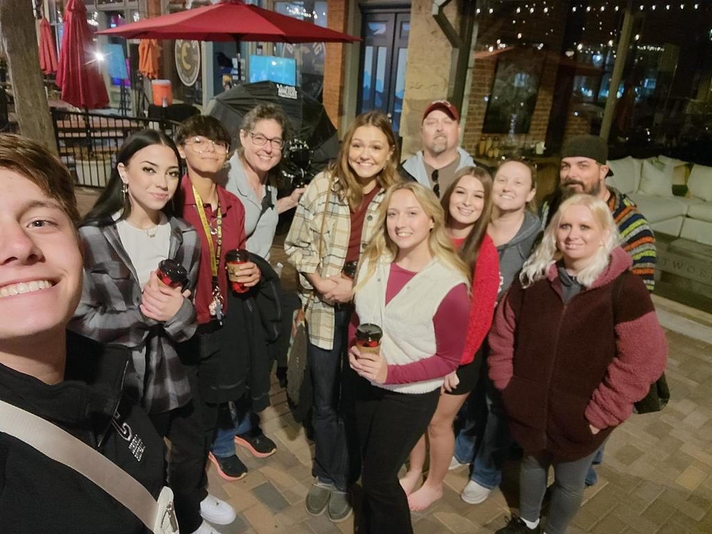 Carols Crew senior rep team evening lights styled shoot ault colorado