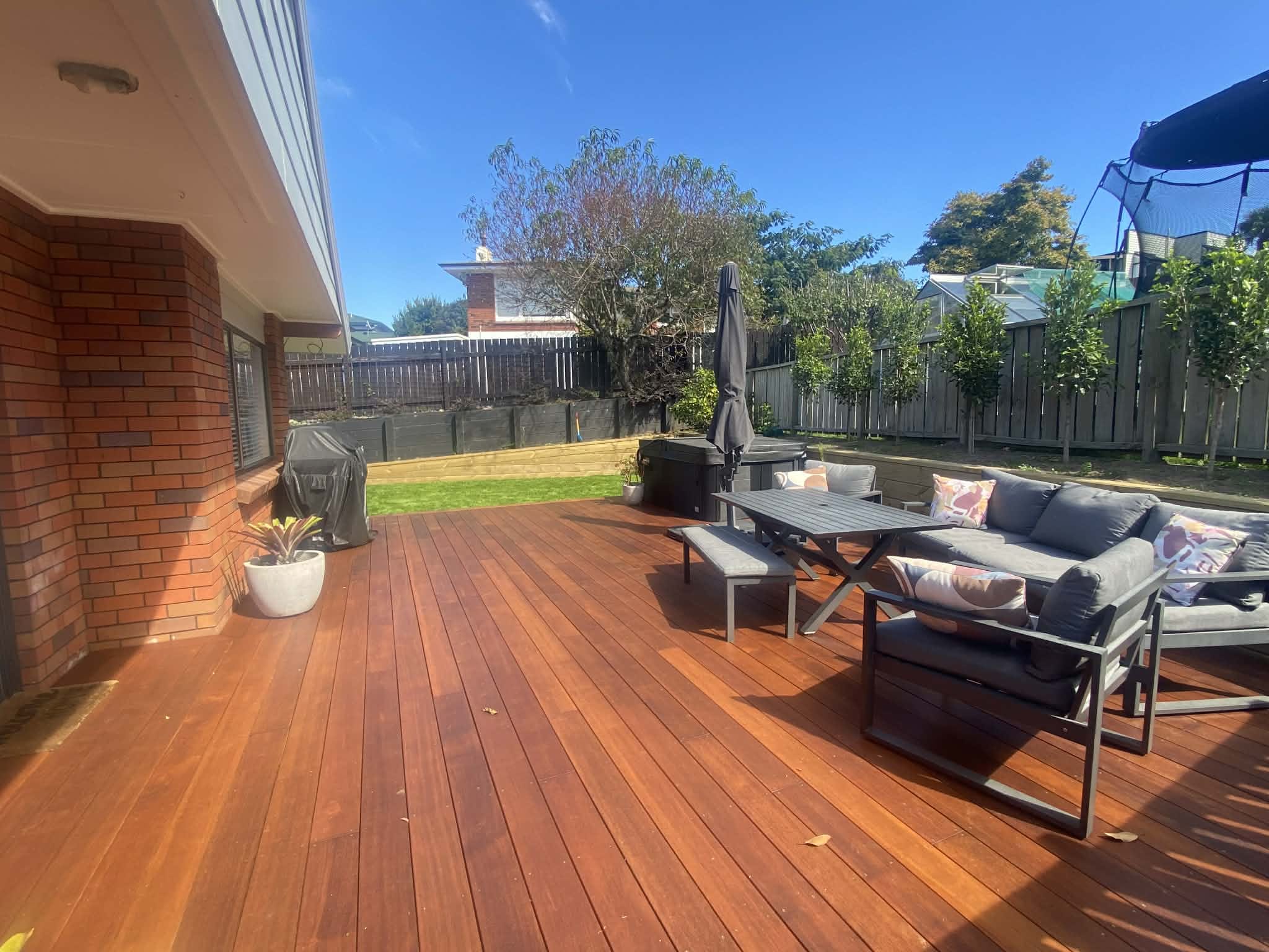 Deck and fencing render Bay of Plenty