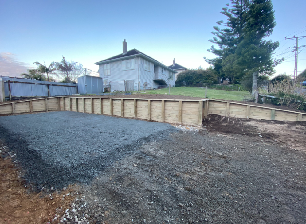 Deck build render Tauranga