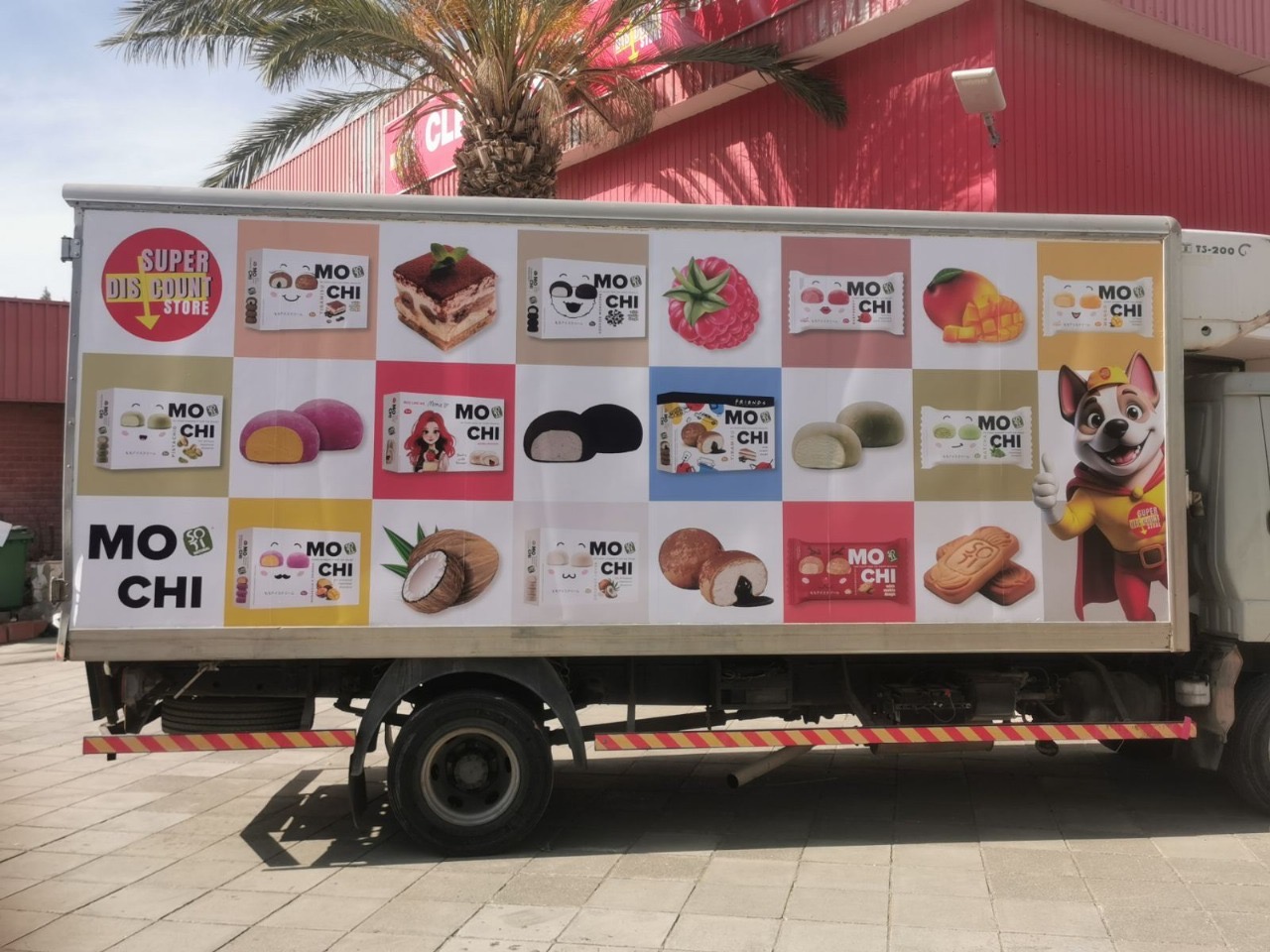 SOTI Natural branded delivery truck
