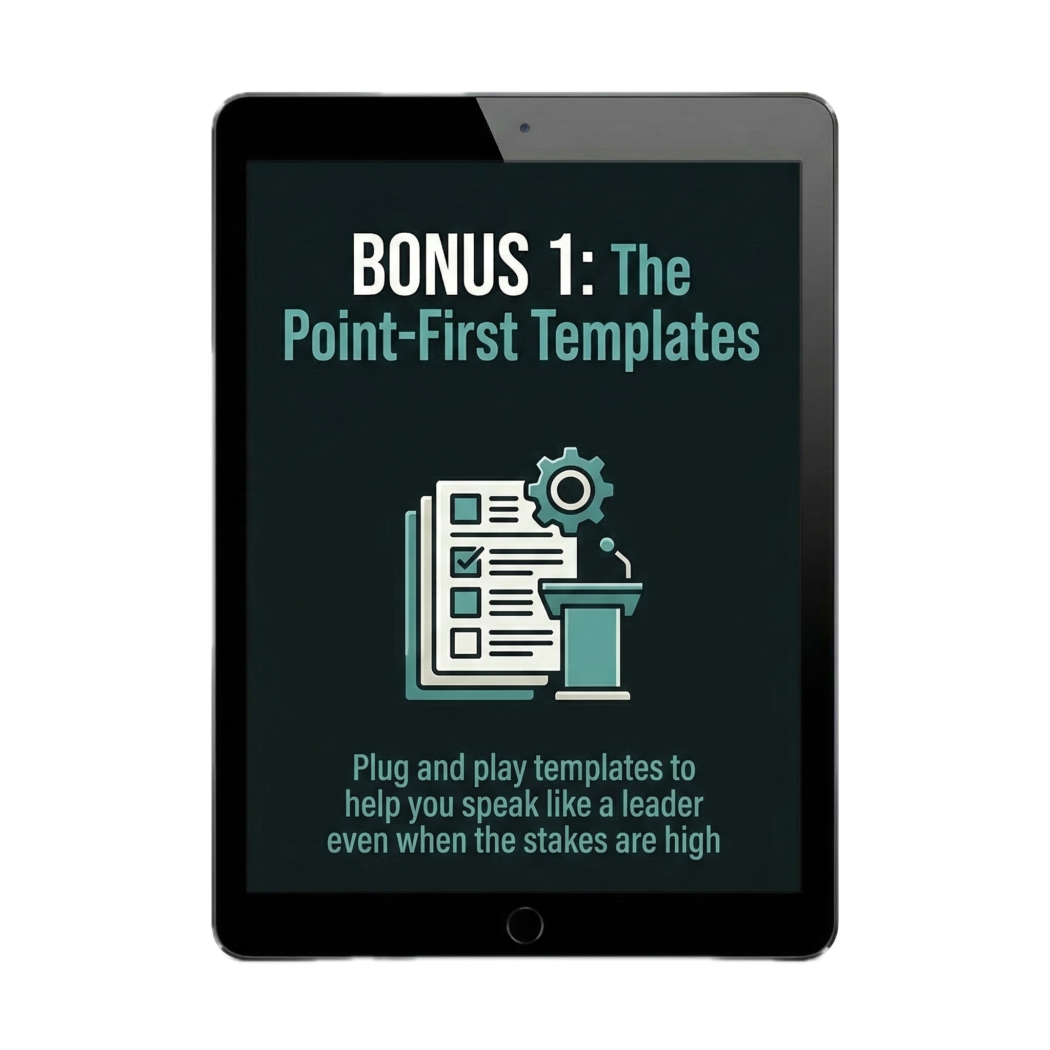 Bonus 1 — The Point-First Templates