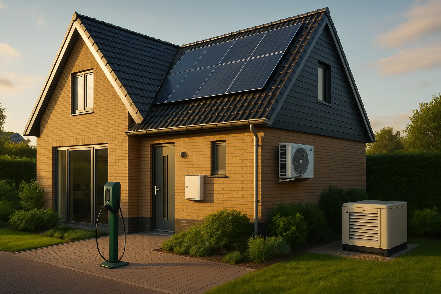Gecertificeerd installateur van Elementen Energie aan het werk