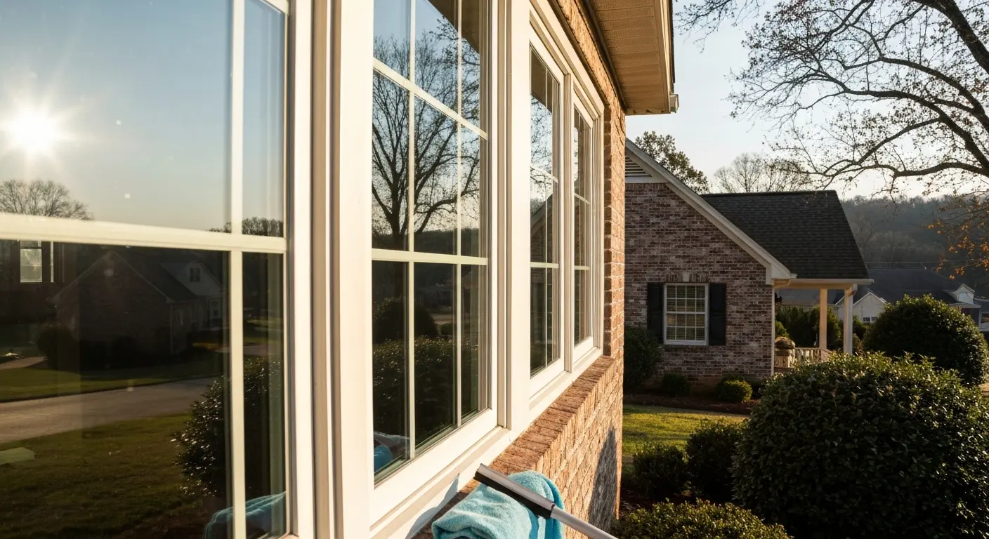 Professional window cleaning