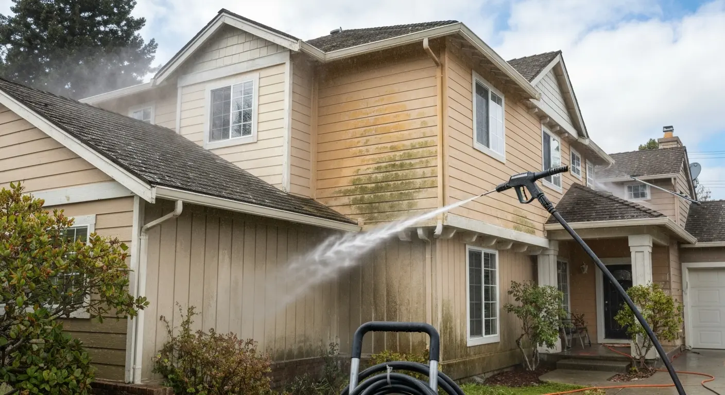 House washing in Pleasant Hill