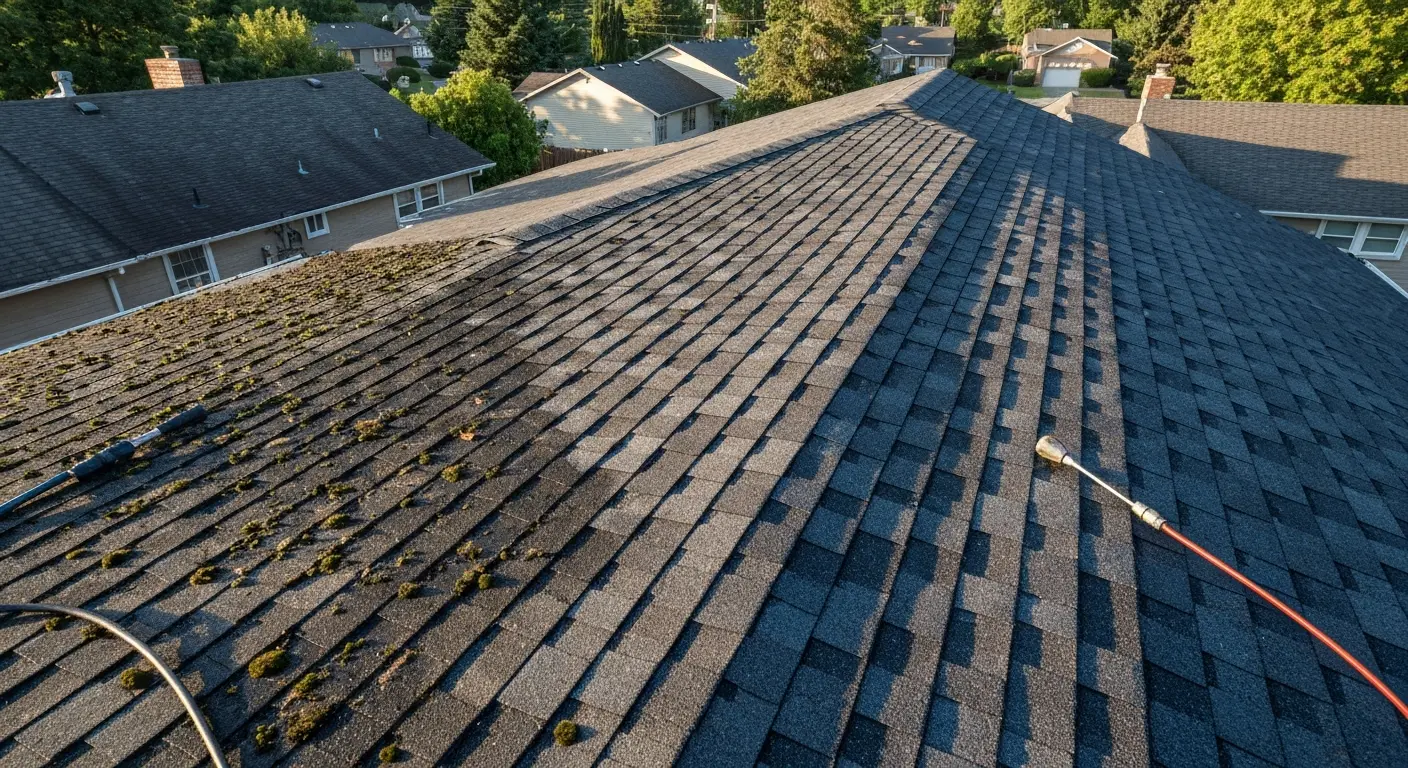 Roof cleaning
