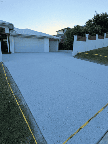 Epoxy flake flooring in Robina