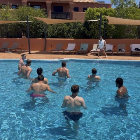 Squad pool recovery session