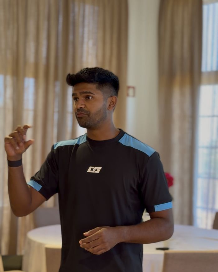 Keval Patel, Chartered sport psychologist at The Keepers Edge Pro Camp
