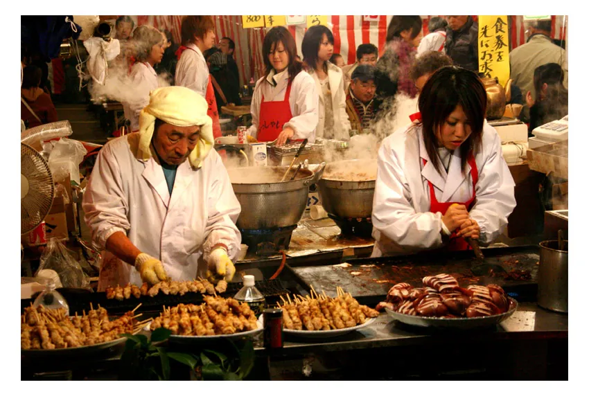 Fotografie de Dr. Konrád: Culture - Festival, Yakitori