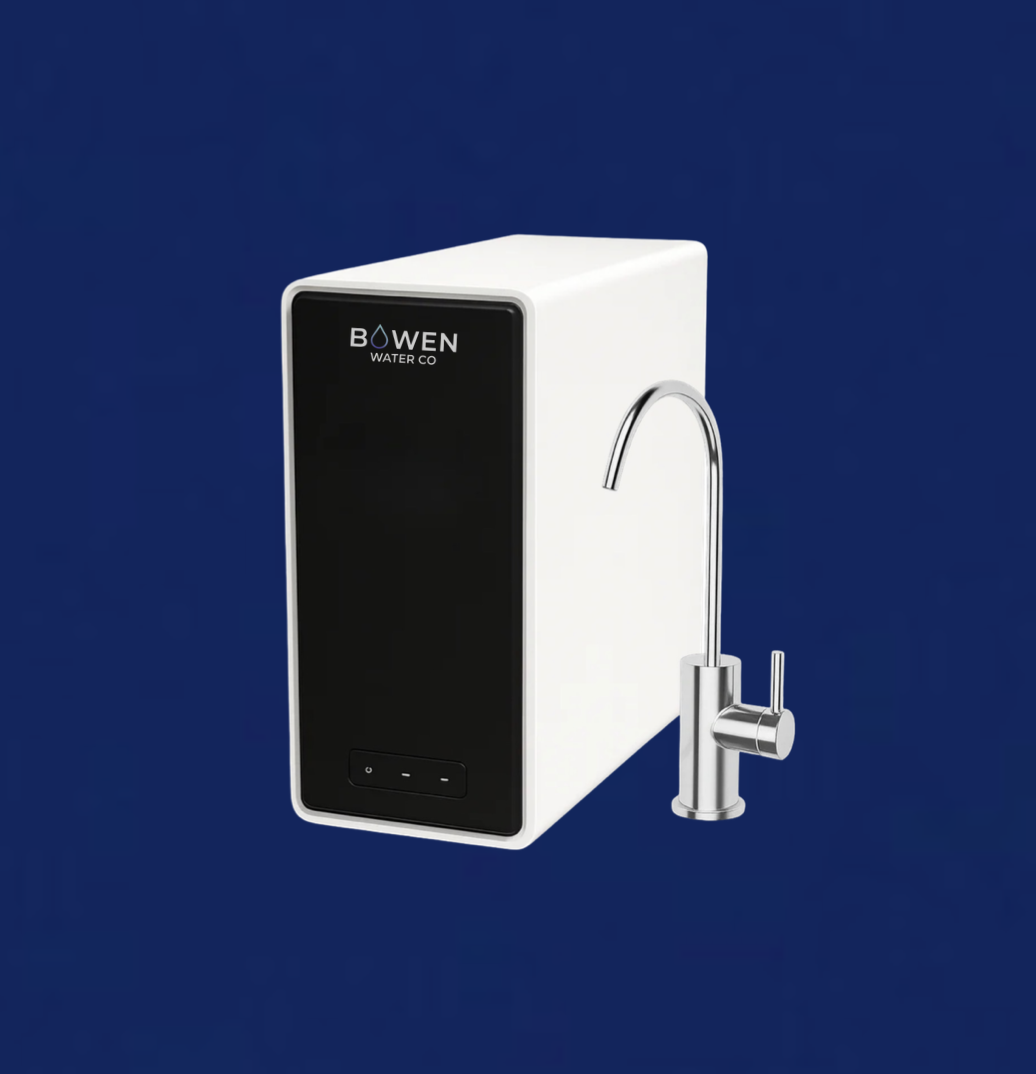 Bowen Water Co reverse osmosis drinking water system with dedicated faucet