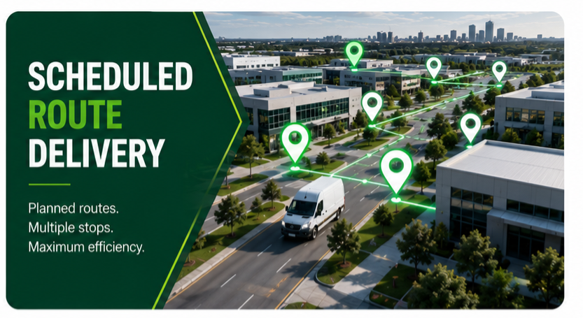 Same-day delivery operations hub