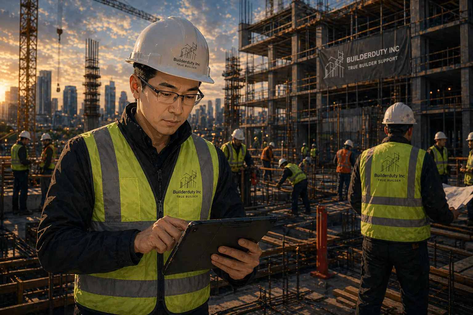 BuilderDuty dashboard preview one