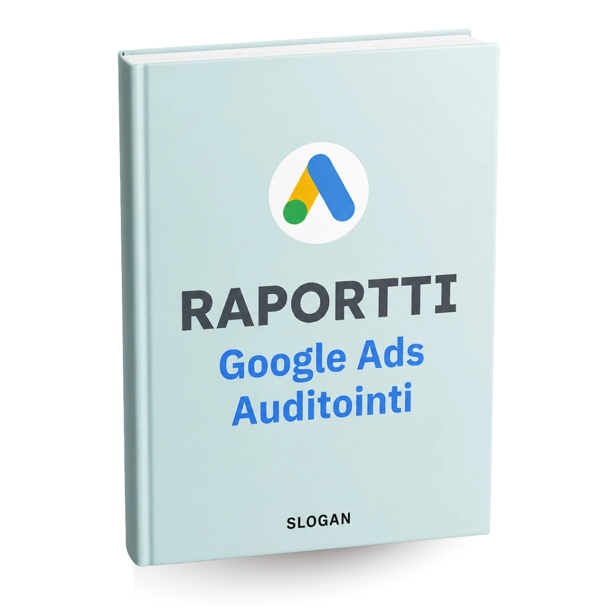 Kuva google auditointi. Slogan tarjoaa ilmaisen google auditoinnin. 