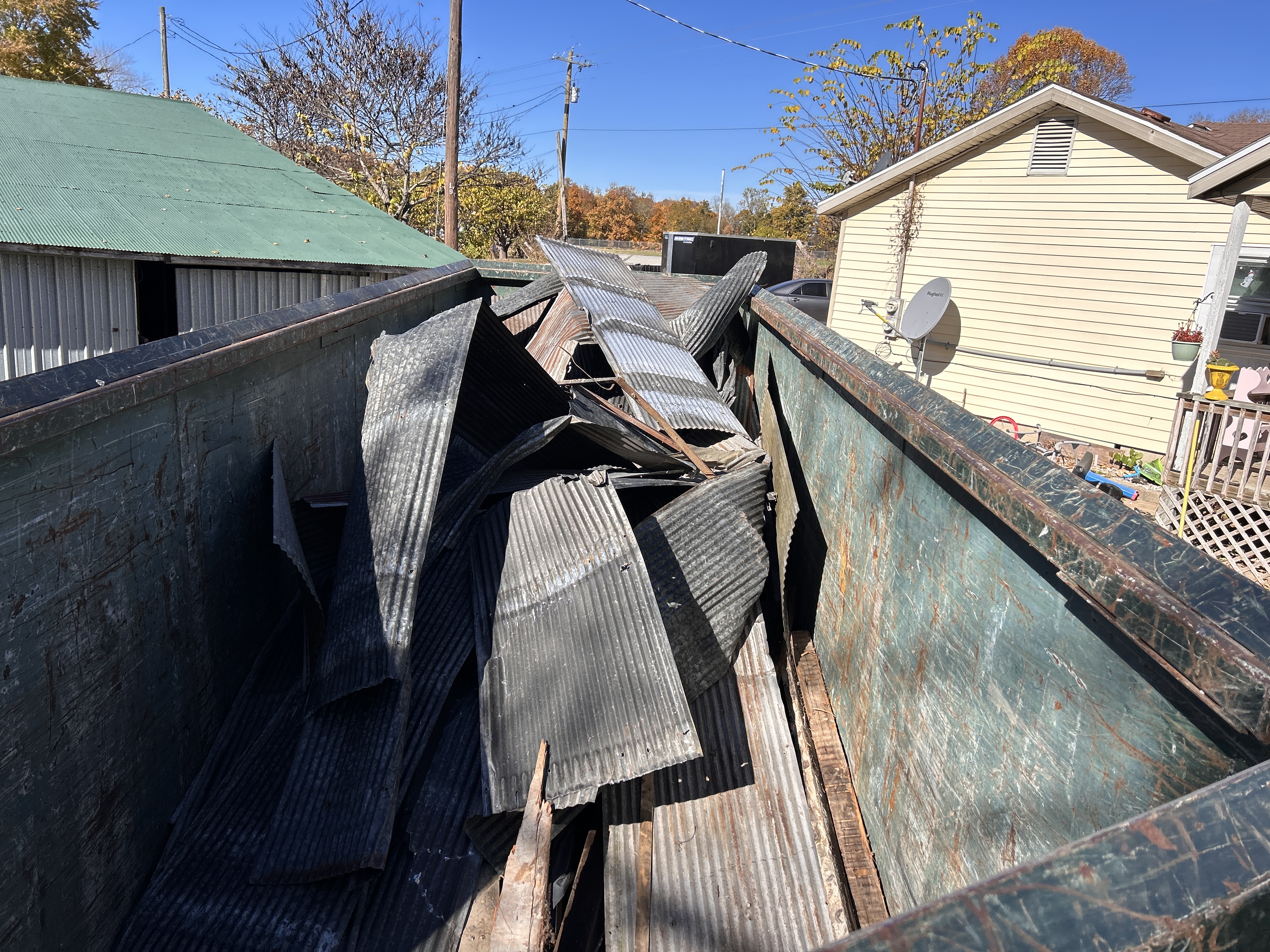Southern Indiana Junk Removal job site cleanout