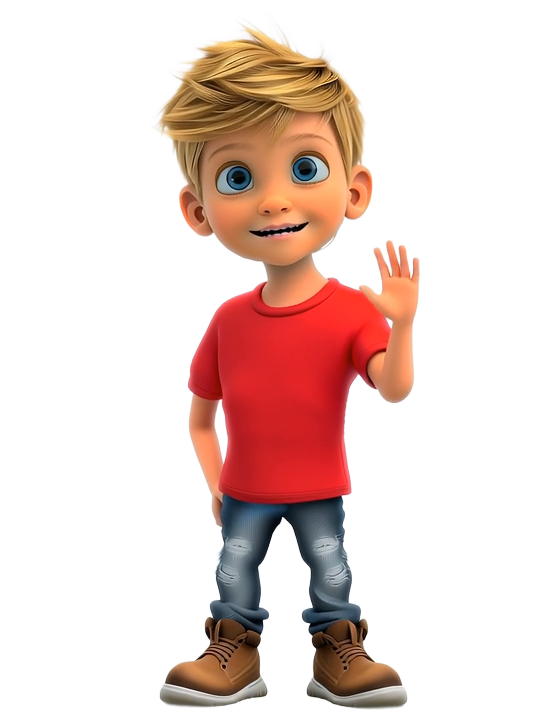 Linc waving