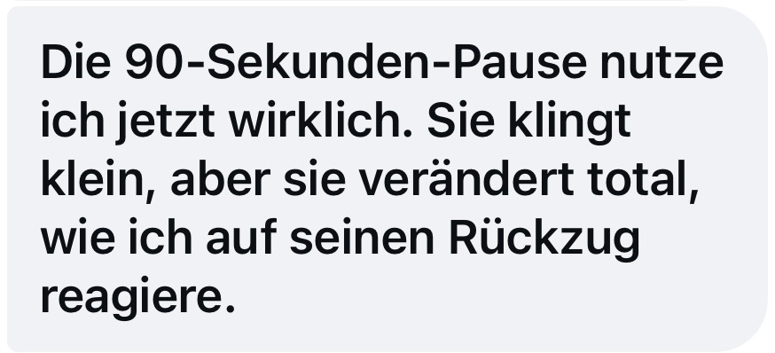 Rückmeldung