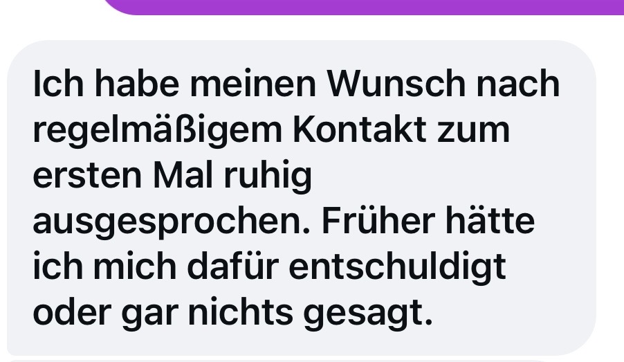 Rückmeldung