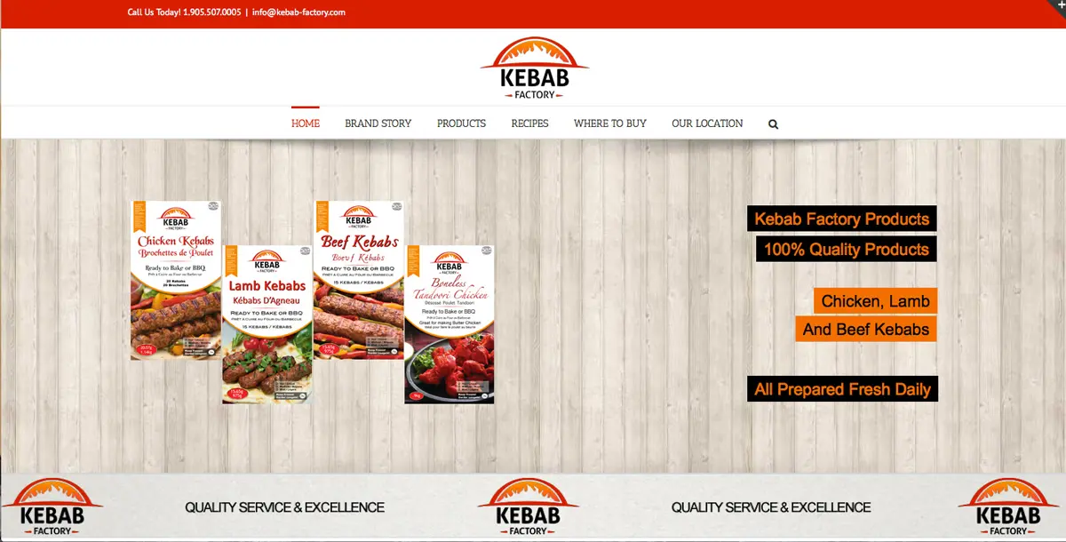 E-Commerce web design project