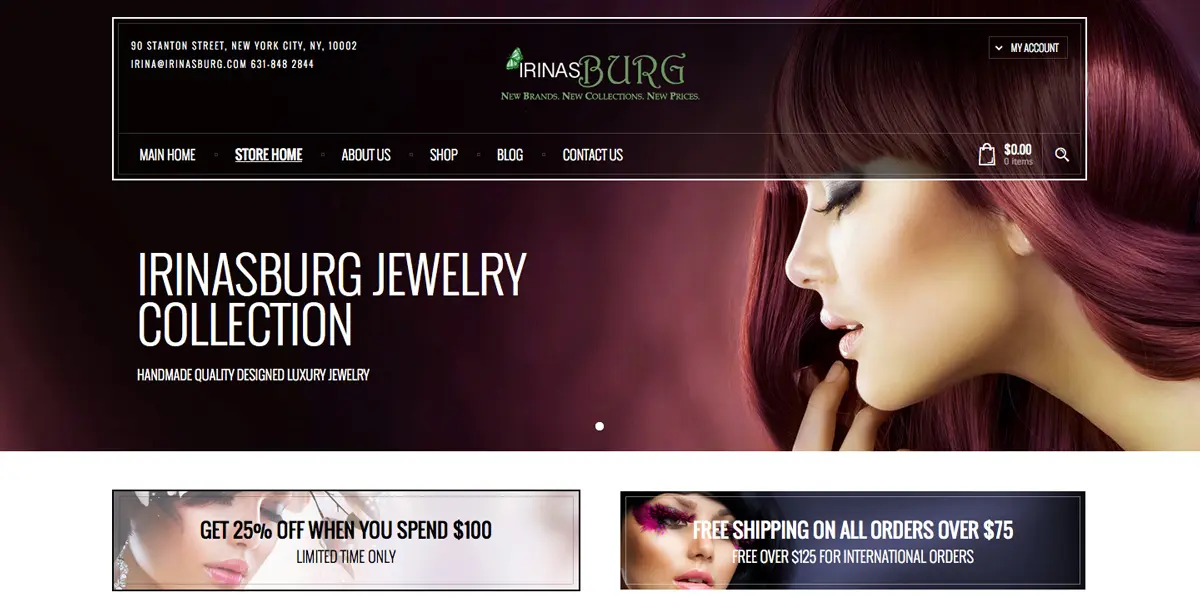 Corporate website design by Sean R. Jones