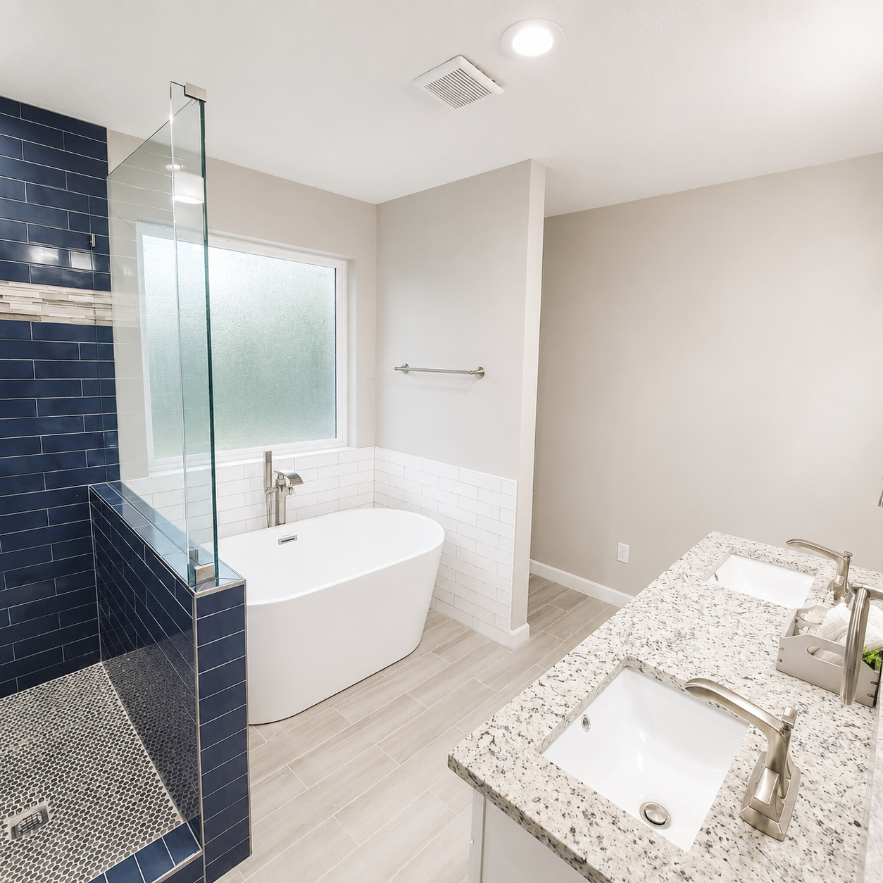 Completed kitchen and bathroom remodeling work by Angelic Real Estate & Investments in North Texas — photo 1