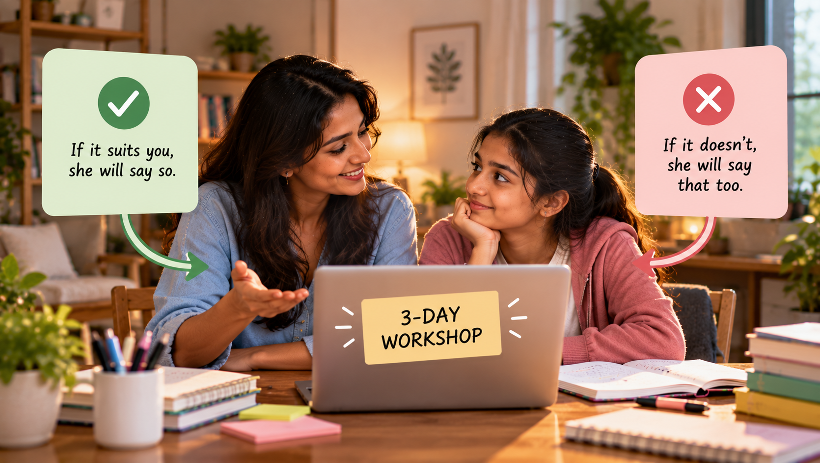 Educational workshop discussion