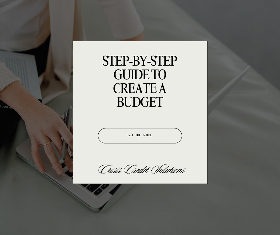 Step By Step Guide To Create A Budget