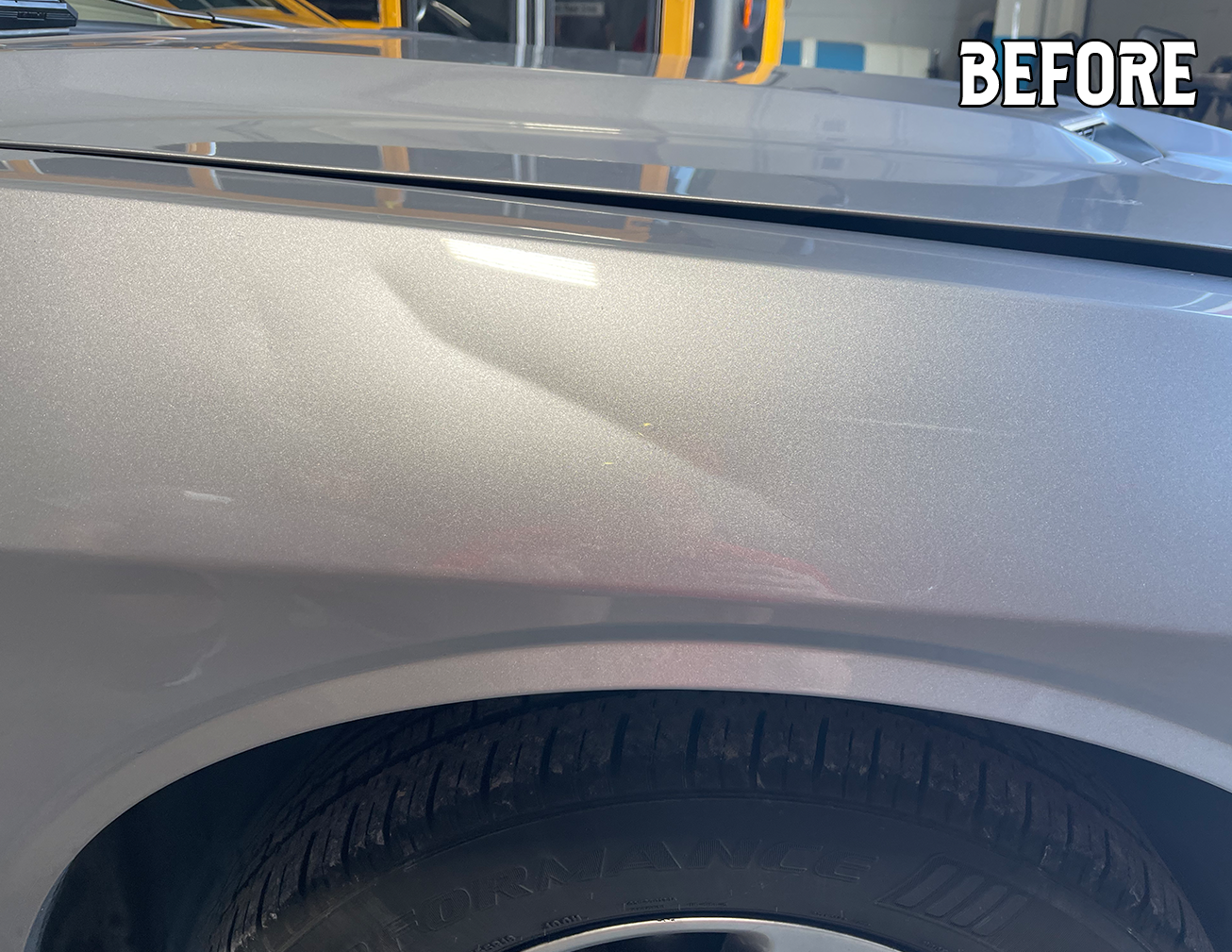 Paintless dent repair before and after Dickson TN